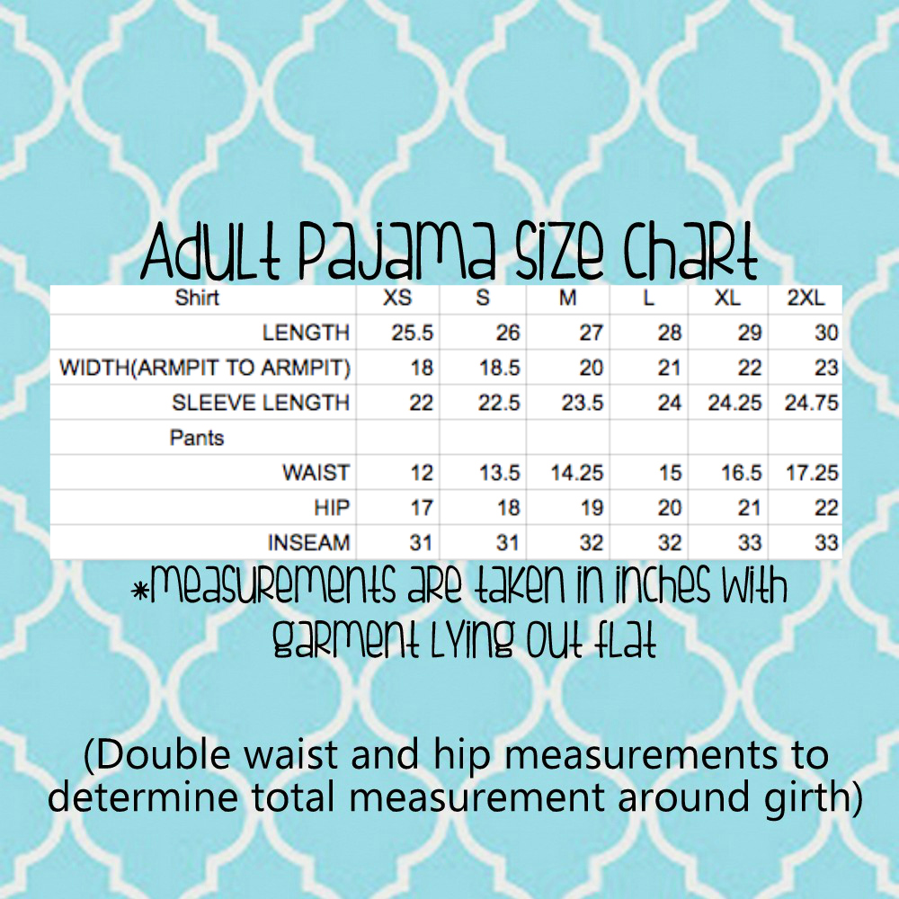 2023 Blank Christmas Pajamas- ADULT LOUNGE PANTS