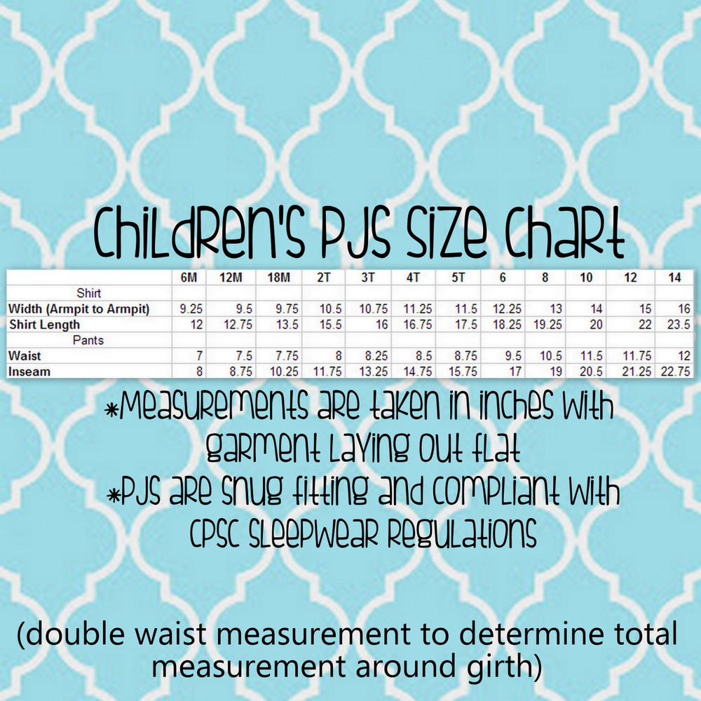 2023 Blank Christmas Pajama Set